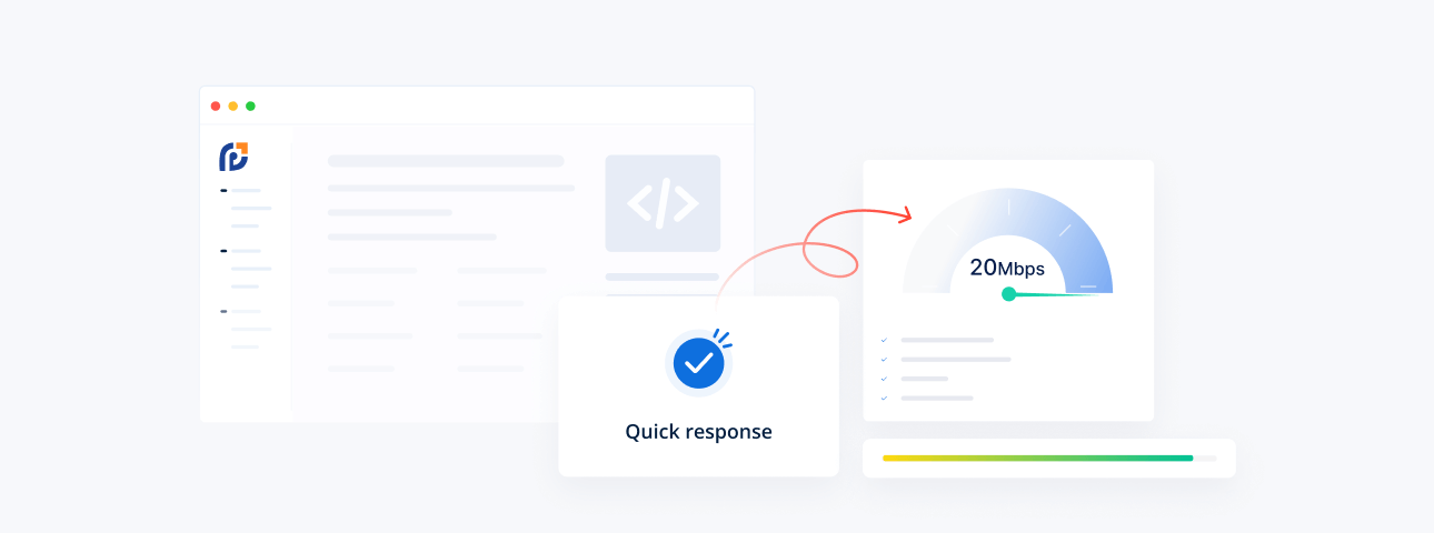Excellent performance and response speed